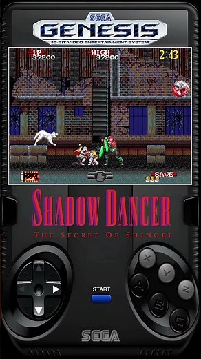 Shadow Dancer: The Secret of Shinobi (1990) - Reliving a Classic! (Sega Genesis / Mega Drive)