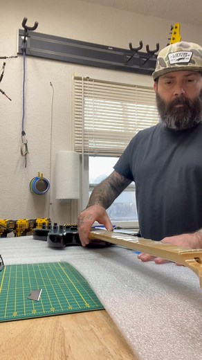 35 reactions · 6 comments | The neck assembly juggle… #Luthierproblems #needmorehands | Frankie Barrera | Facebook