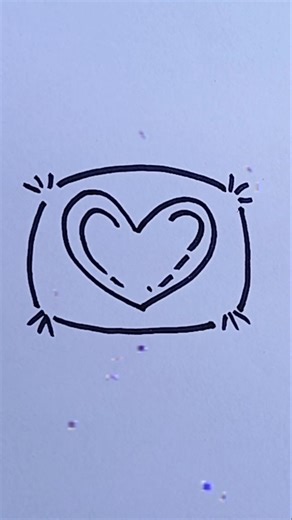 How to Draw a Cute Heart Pillow 🛏️❤️ Easy Pillow Drawing Tutorial #howtodraw #pillowdrawing #shorts
