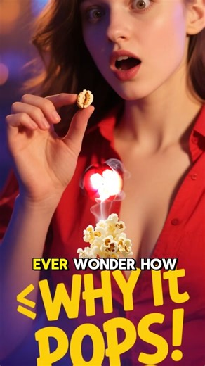 The Secret Life of Popcorn: 🤯 WHY It POPS! (Science is Wild!) #sciencefacts