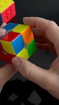 Easy algorithm to solve 2x2 Rubik's cube #rubikscube #tutorial FULL VIDEO IS LINKED