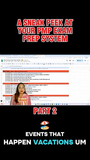 🎯 A Sneak Peek at Your PMP Exam Prep System! PART -2 Ever wondered how successful professionals prepare and pass their PMP exam with confidence? 💪 Here’s your chance to see the exact strategies, tools, and support system designed to help you do the same! 👉 Watch the full free training video here: https://www.3tcareerinstitute.com/PMPcohort and get a closer look at how you can build the structure, accountability, and confidence to become PMP certified. Ready to take the next step? 💬 Comment P