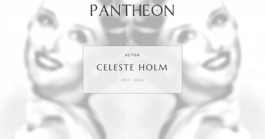 Celeste Holm Biography | Pantheon