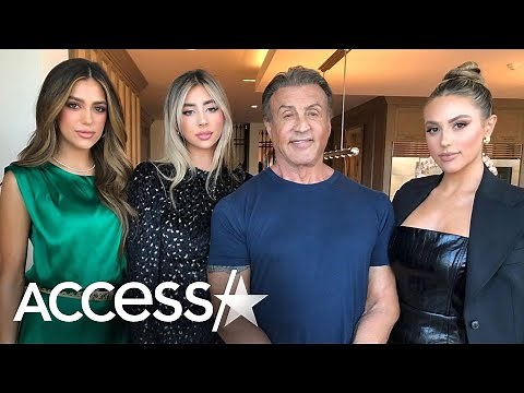 Sylvester Stallone Wishes His Daughters Weren’t So Tall!