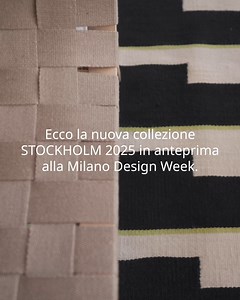 STOCKHOLM 2025 debutta alla Milano Design Week ✨ Sveliamo in anteprima i pezzi della nuova collezione che unisce il design scandinavo a materiali di alta qualità e un'attenta cura dei dettagli. Se sei a Milano, passa a trovarci in via Vigevano 18 per scoprire STOCKHOLM 2025 e tanto altro! | IKEA