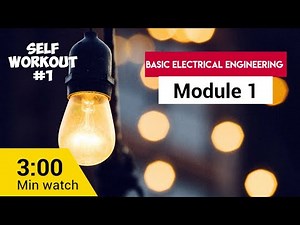 KTU Basic electrical engineering(2019 scheme) module 1 selfworkout #1