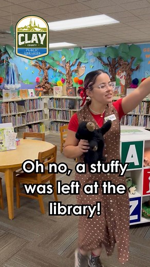 🧸💛This little bear was left at the Keystone Heights Library! Please share so he can find his way home. 📚🐻 #ClayCoLibrary #KeystoneHeightsFL #ClayCountyFL #LibraryLove #Libraries #Librarians | Clay County Public Library
