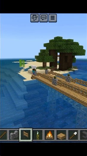 Minecraft Easy Bridge Design! 😱🔥 | Build Tutorial#minecraft #shorts