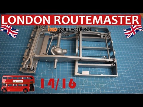 Montez le London Bus Routemaster RM857 de 1961 ‪@IXOCOLLECTIONS‬ 14/15/16