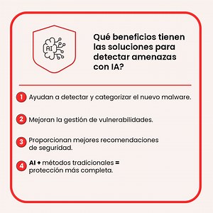 ¿Tu protección digital está a la altura de las últimas amenazas? 🌐🔒 Descubre cómo las últimas soluciones con IA están revolucionando la detección de amenazas, manteniéndote a salvo del malware zero-day. Te contamos cómo McAfee combina la IA y el aprendizaje automático para protegerte cada día mejor en el artículo completo. 🔗 [Link en Bio] | McAfee.México