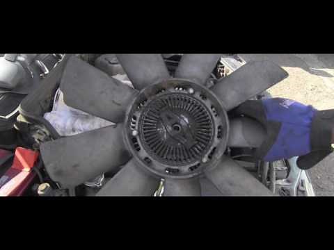 How To Replace Cooling Fan Clutch on Mercedes
