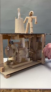 Tim Stevenson's rough prototype for an upcoming automaton.