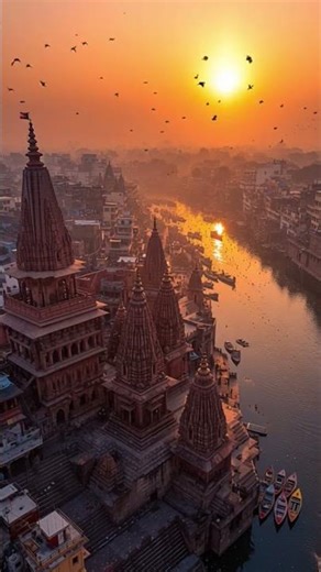 Kashi Vishwanath Temple Drone Shoot | Aerial View | Kashi Corridor | Varanasi Drone Footage