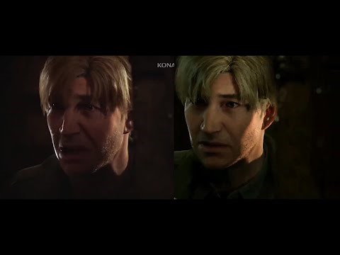 Silent Hill 2 Remake James Face Comparison - Reveal Trailer vs Retail (Upgrade or Downgrade?)