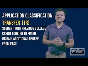 East Tennessee State University Application Video