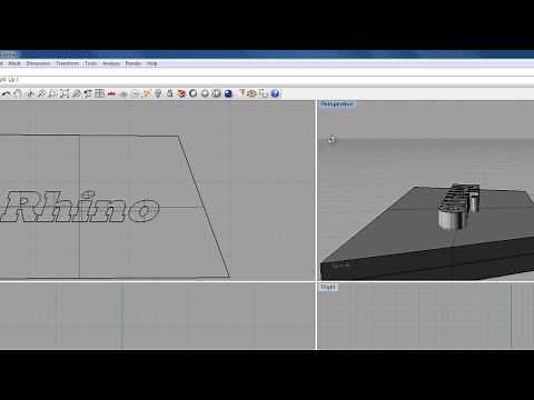 How to Create a 3D Object in Rhino