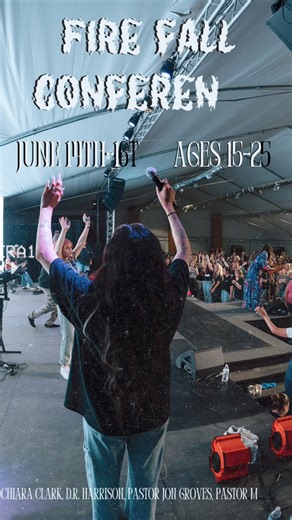 ONE MONTH AWAY!!! ••• The 2nd annual Fire Fall Conference is gearing back up, and we are expecting a double portion of the move of God. Join us for this 3 day Spirit-filled event loaded with men and women of God prepared to give the Word❤️‍🔥 ••• June 14th-16th Ages 15-25 FREE ADMISSION 2060 Old Lebanon Dirt Road, Mount Juliet, Tennessee | Global Vision Bible Church