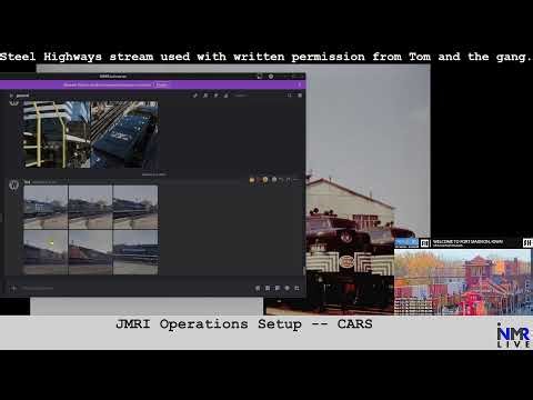 Ian does Model Train stuff Live