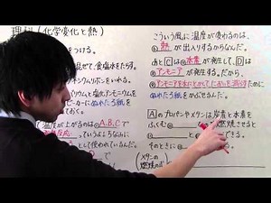 【中２ 理科】 中２－１４ 化学変化と熱