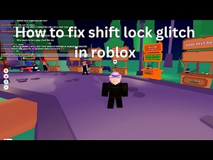 How to fix shift lock going out of place in roblox
