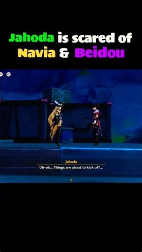 Jahoda is scared of Navia and Beidou in New Event | Genshin Impact 6.5