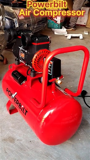 #how to use air compressor #powerbilt 30L air compressor tanki explore #viral #automobile #help