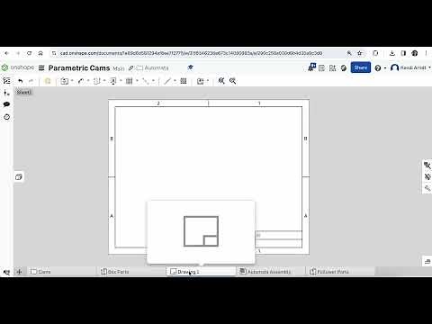 OnShape Custom Drawing Template