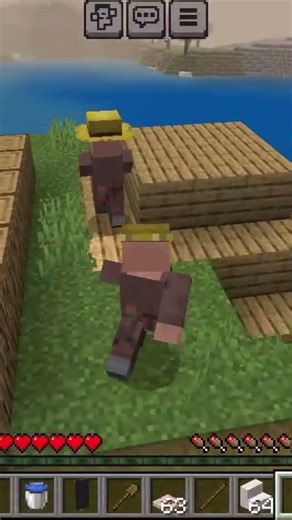 is minecraft has female villager.#minecraftshorts