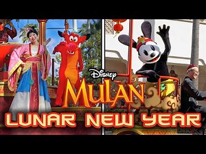 Mulan's Lunar New Year Procession 2023 - Disney California Adventure Parade [4K POV]