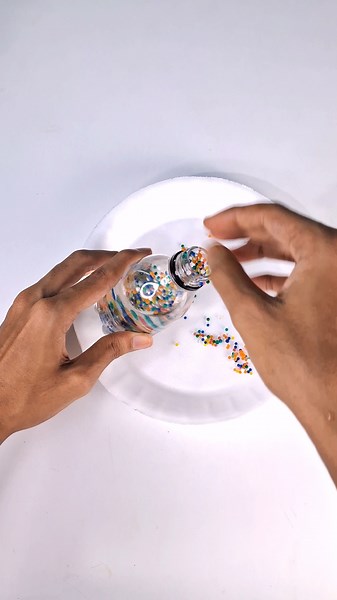 Fun with orbeez balls