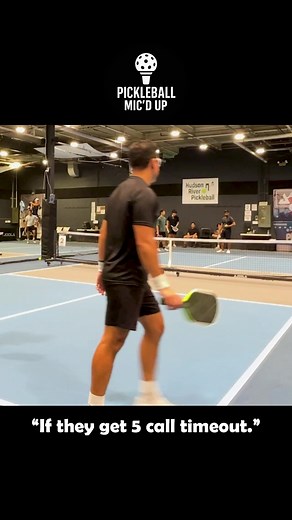 "If they get 5 call timeout" - ️ PICKLEBALL Mic'd Up! I'm John...