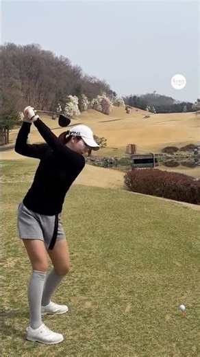 꽃 피기 전에 폼부터 완성🌷✨ | KLPGA 서하경(Hakyung Seo) #골프레슨_강남/양재