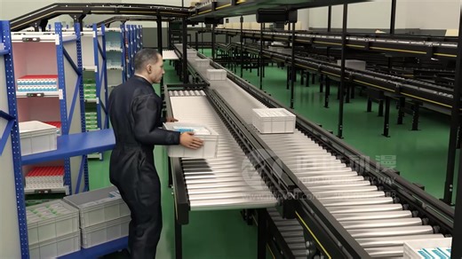 物流仓储系统流程三维动画制作-三维动画制作公司