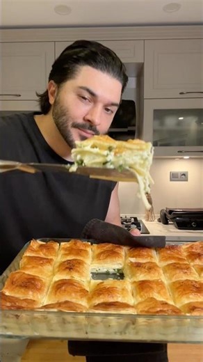 LAZANYA HAMURLU ve BAKLAVA YUFKALI SU BÖREĞİ 👇🏻