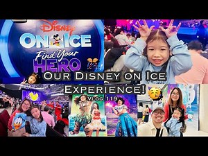 OUR DISNEY ON ICE EXPERIENCE 2024! | FIND YOUR HERO | Philippines | #MrandMrsB ❤️ | Vlog 119