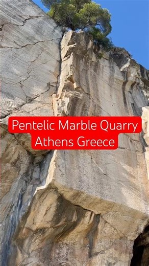 Pentelic Marble Quarry Athens Greece
