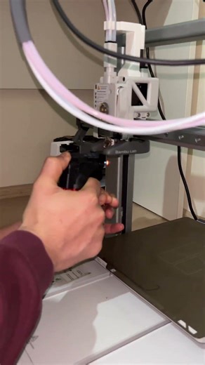 Bambu Lab A1 Nozzle Tıkanıklığı Nasıl Açılır? 🛠️ | #3dprinting #shorts