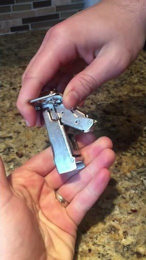 How to Open A Closed 170 Degree Blum Clip Top Hinge
