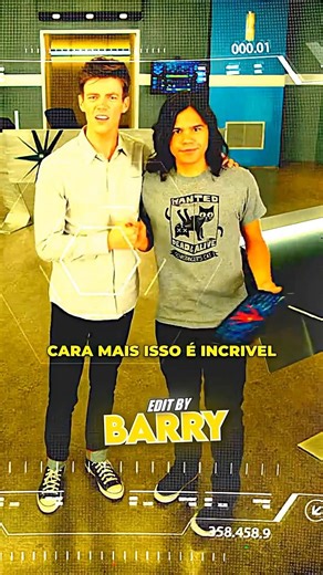 Cisco e Barry Olham o Traje novo😂😂#edit #series #flash #theflash #tentenaorir #arrowverse