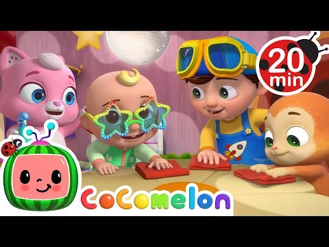 Clean Up Disco Song + More Animal Nursery Rhymes | Cocomelon Animal Time songs for toddlers