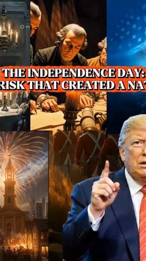 INDEPENDENCE DAY : THE RISK THAT CREATED A NATION 🇱🇷🧏 #america #history #shorts #usa #facts #news
