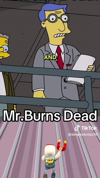 The tragic death #thesimpsons #cartoon #simpsoncore #viral #animation #simpsons