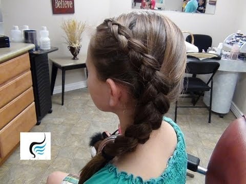 How to Dutch Braid Hair Tutorial by Radona from Boys and Girls Hairstyles