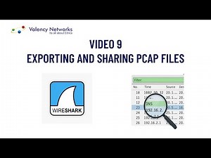 Exporting and Sharing PCAP Files