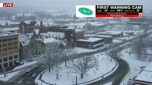 A look at temps and the First Warning Live Doppler Radar. Roads are either way and passable or slow and slushy. The snow is starting to wind down across our Western Counties. Now, we'll start turning our eye to the coastal system for later tonight - Sunday. | WNYT NewsChannel 13