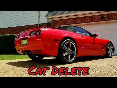 C5 Corvette Exhaust Cat Delete vs Muffler Delete