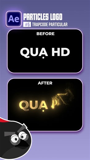 Bet you’ll fall for this 3D Trapcode Particular particle effect 💫 #VuaChillVuaNangSkill