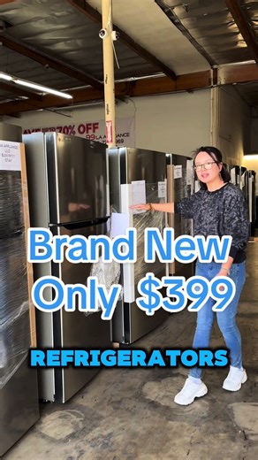 Grab LG 20 CU FT Refrigerators Starting at $399!