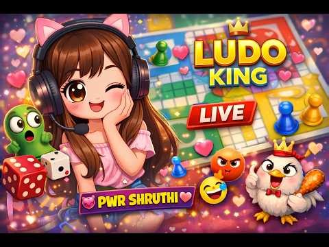 Ludo King LIVE 🔥 | Cute Girl Gamer 😍 | Multiplayer Fun 🎲 | PWR Shruthi