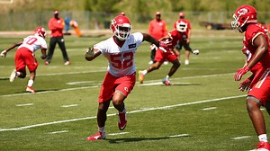 Chiefs Rookie Dadi Nicolas Looking Forward to “Mastering his Craft”